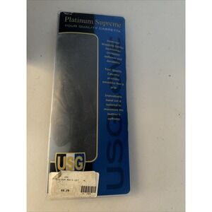 US Tour Golf Glove Men's Med/L Reg. Left Hand Premium Cabretta BLACK LEATHER NIB